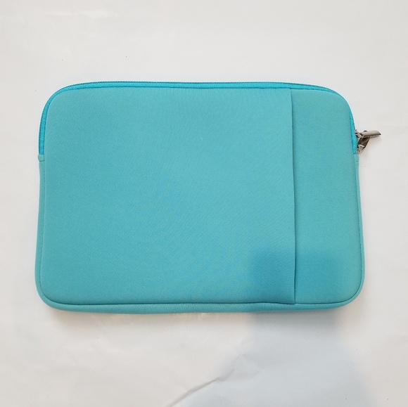 Accessories - Blue Microfibre Laptop Case